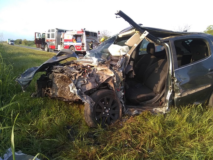 Fatal accidente de tránsito sobre Ruta 23 